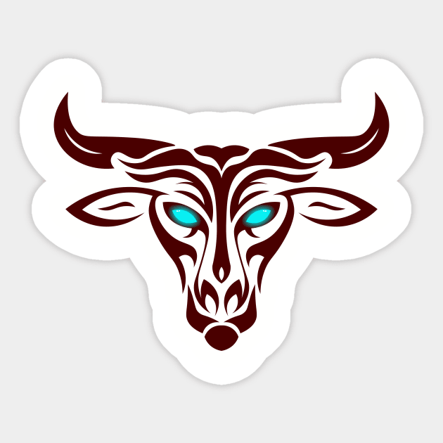 Taurus Sticker by Wearable Designs